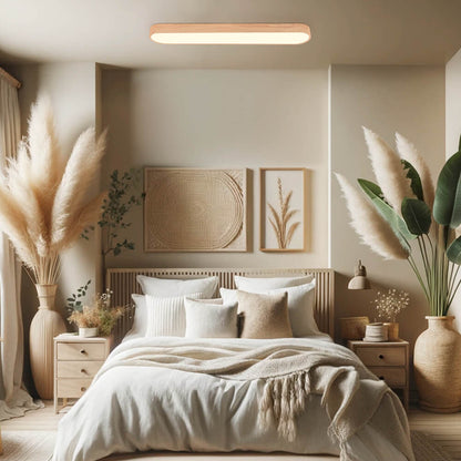 Plafondlamp Scandinavisch met Ovale Vorm en Geïntegreerde LED