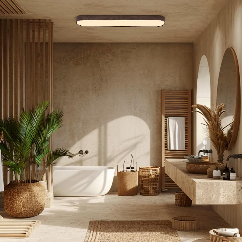 Plafondlamp Scandinavisch met Ovale Vorm en Geïntegreerde LED