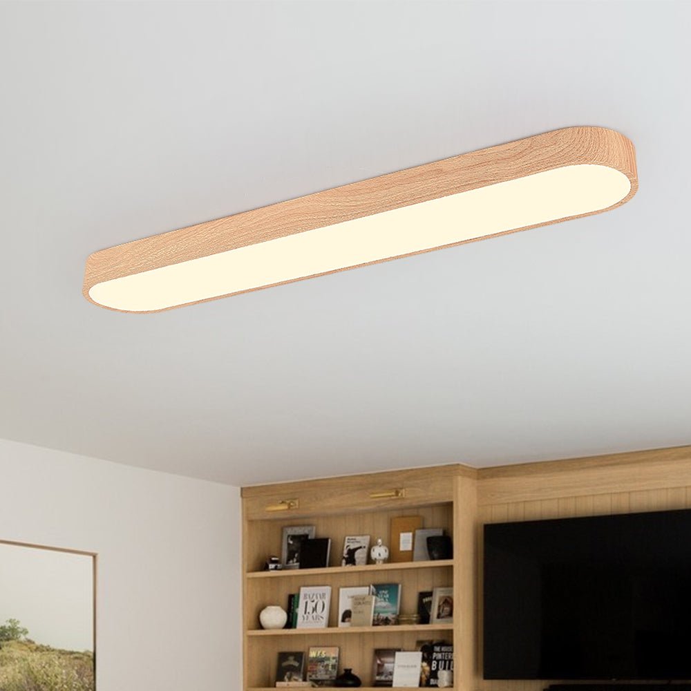 Plafondlamp Scandinavisch met Ovale Vorm en Geïntegreerde LED