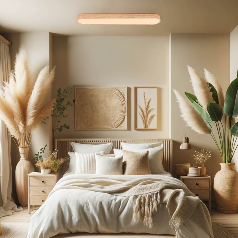 Plafondlamp Scandinavisch met Ovale Vorm en Geïntegreerde LED