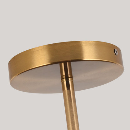 Plafondlamp Scandinavisch met Ronde Houten Rand en Geïntegreerde LED