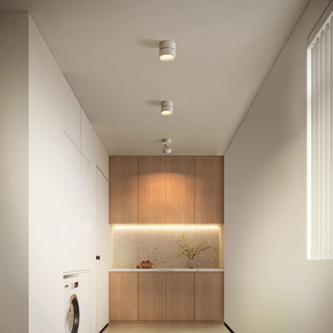 Plafondspot Minimalist met Draaibare Kop en Geïntegreerde LED ##POS:4##