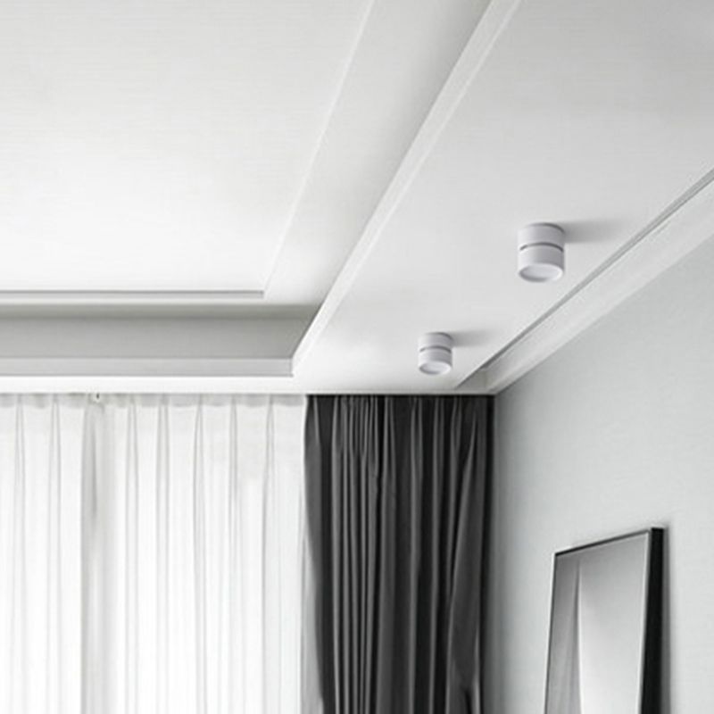 Plafondspot Minimalistisch met Draaibare Kop en Geïntegreerde LED ##POS:8##