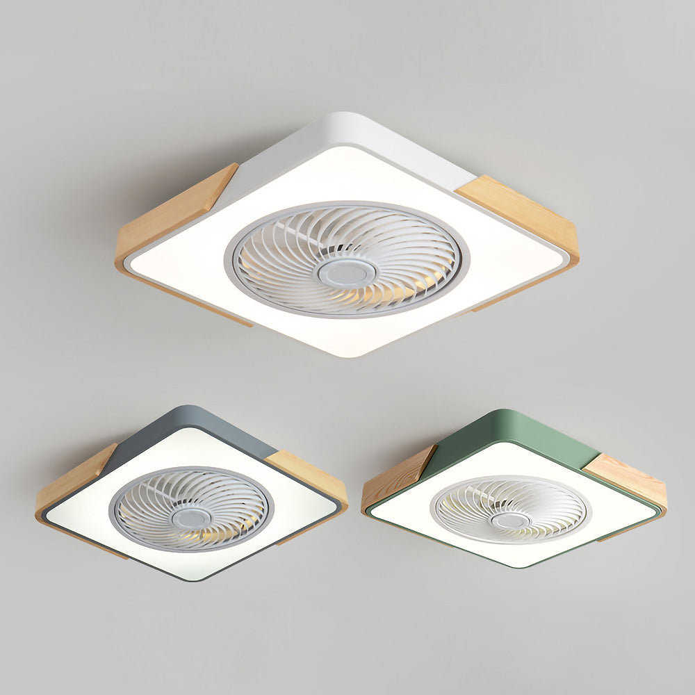 Plafondventilator met LED Verlichting Scandinavisch en Afstandsbediening