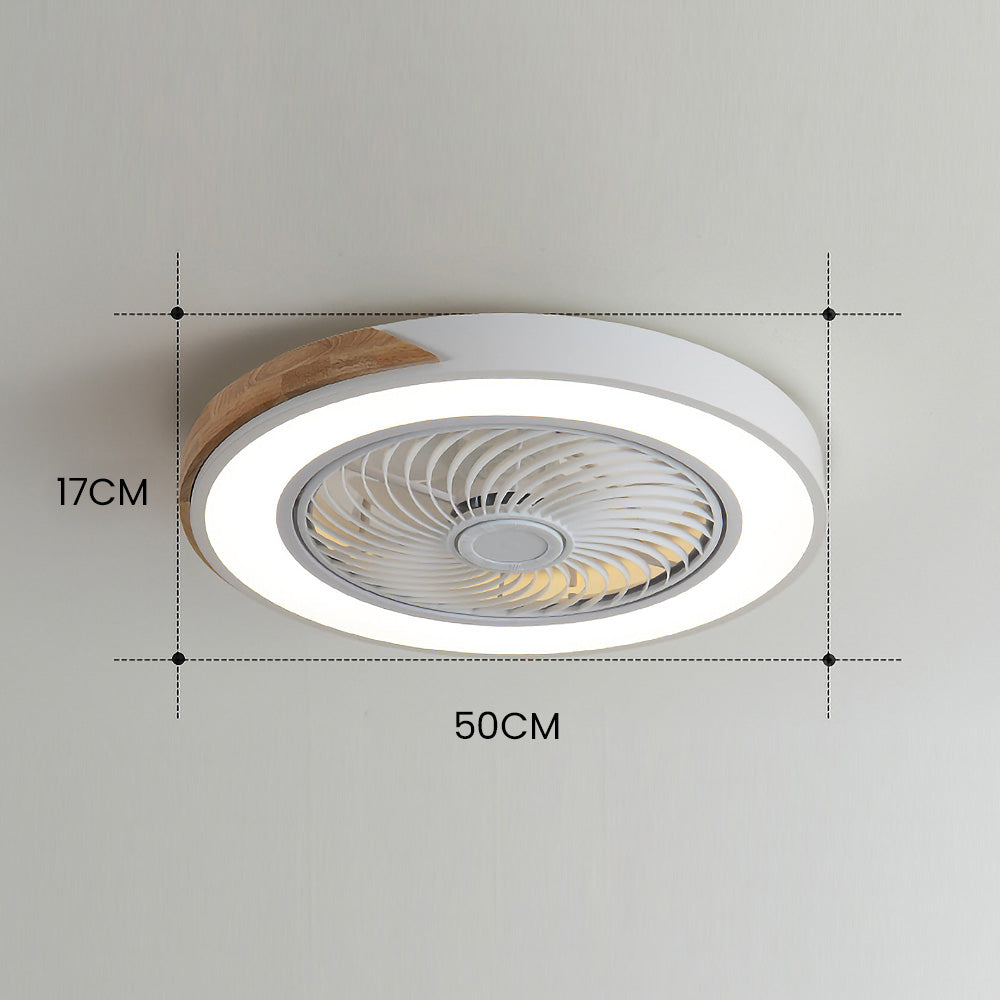 Plafondventilator met LED Verlichting Scandinavisch en Afstandsbediening