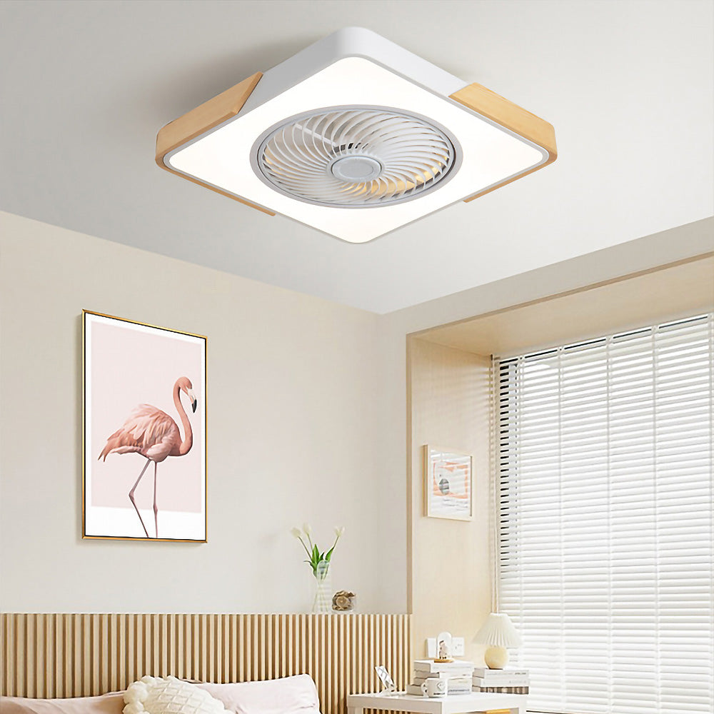 Plafondventilator met LED Verlichting Scandinavisch en Afstandsbediening
