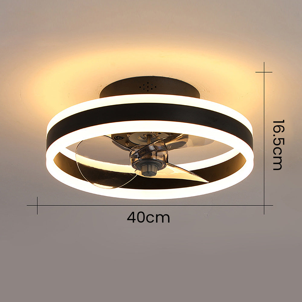 Plafondventilator Modern met LED Verlichting en Afstandsbediening