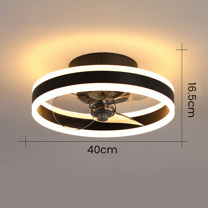 Plafondventilator Modern met LED Verlichting en Afstandsbediening