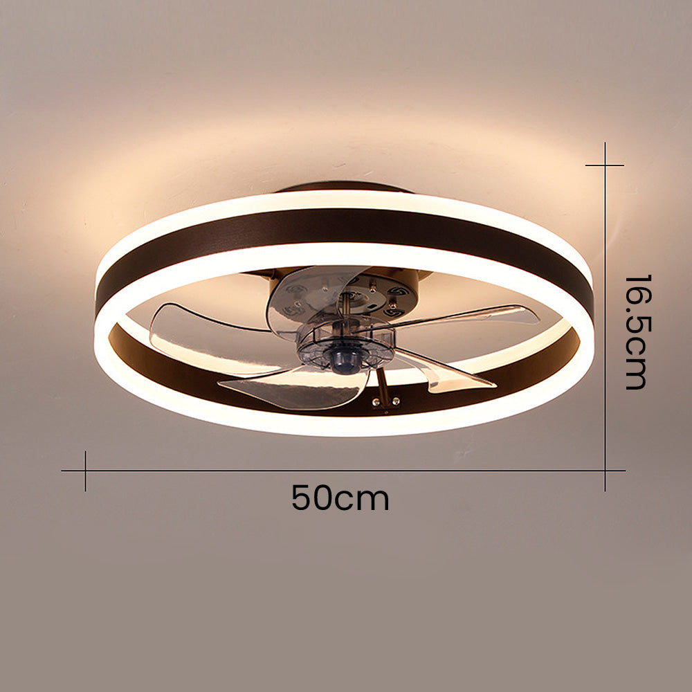 Plafondventilator Modern met LED Verlichting en Afstandsbediening