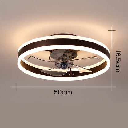 Plafondventilator Modern met LED Verlichting en Afstandsbediening