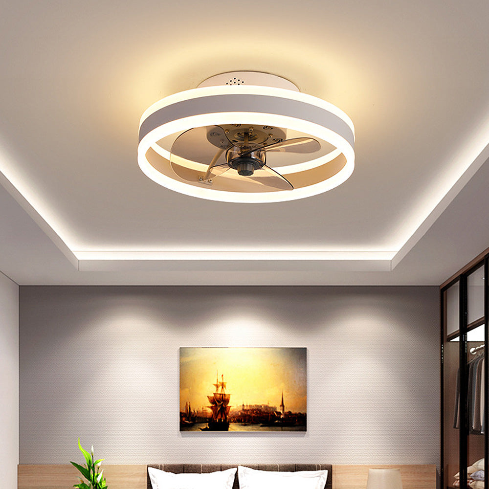 Plafondventilator Modern met LED Verlichting en Afstandsbediening