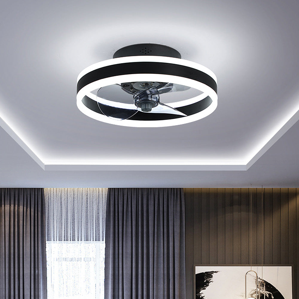 Plafondventilator Modern met LED Verlichting en Afstandsbediening