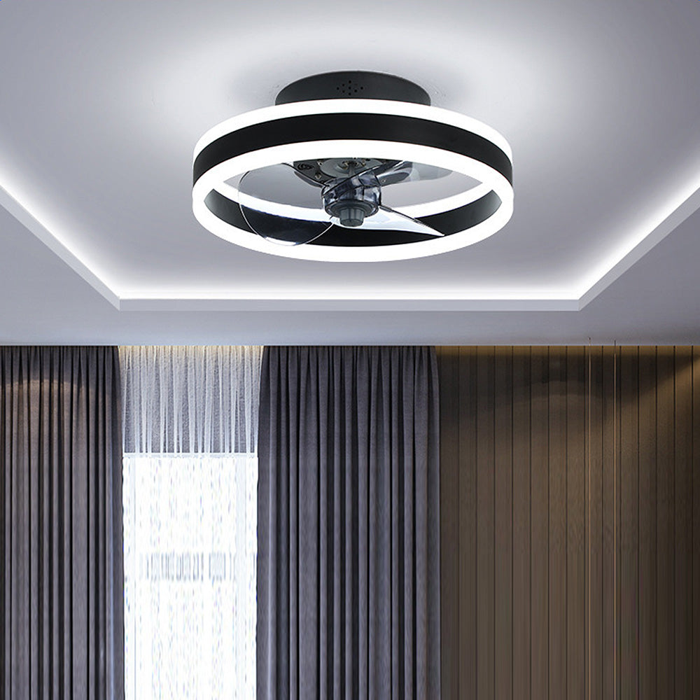 Plafondventilator Modern met LED Verlichting en Afstandsbediening