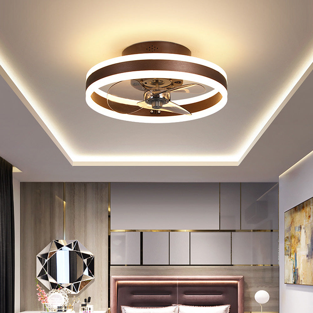 Plafondventilator Modern met LED Verlichting en Afstandsbediening