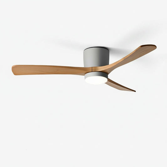 Plafondventilator Scandinavisch met LED Verlichting en Stille DC Motor