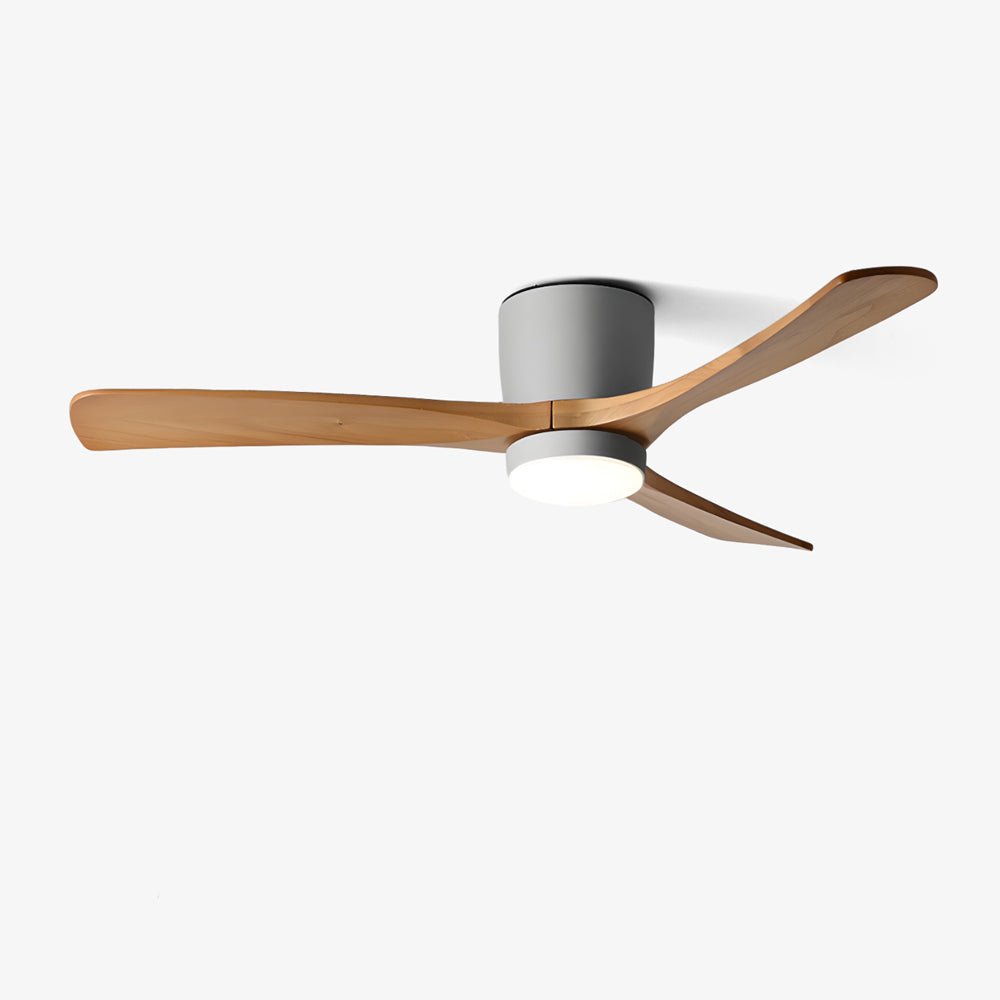 Plafondventilator Scandinavisch met LED Verlichting en Stille DC Motor