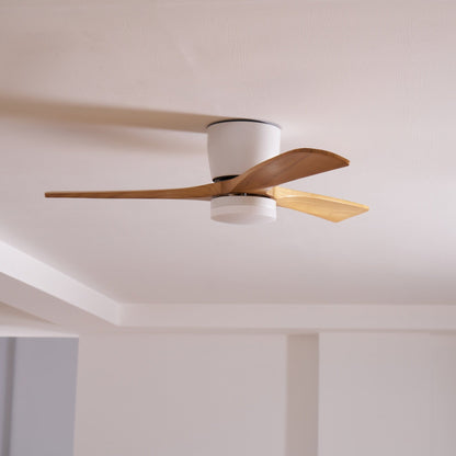 Plafondventilator Scandinavisch met LED Verlichting en Stille DC Motor