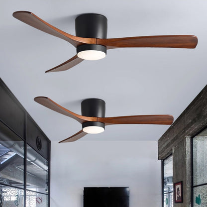 Plafondventilator Scandinavisch met LED Verlichting en Stille DC Motor