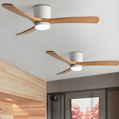 Plafondventilator Scandinavisch met LED Verlichting en Stille DC Motor