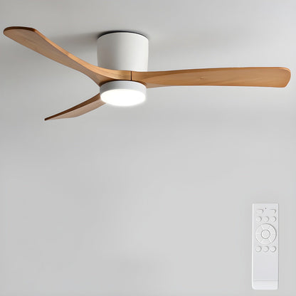 Plafondventilator Scandinavisch met LED Verlichting en Stille DC Motor