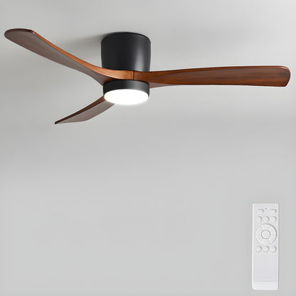 Plafondventilator Scandinavisch met LED Verlichting en Stille DC Motor