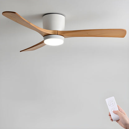 Plafondventilator Scandinavisch met LED Verlichting en Stille DC Motor
