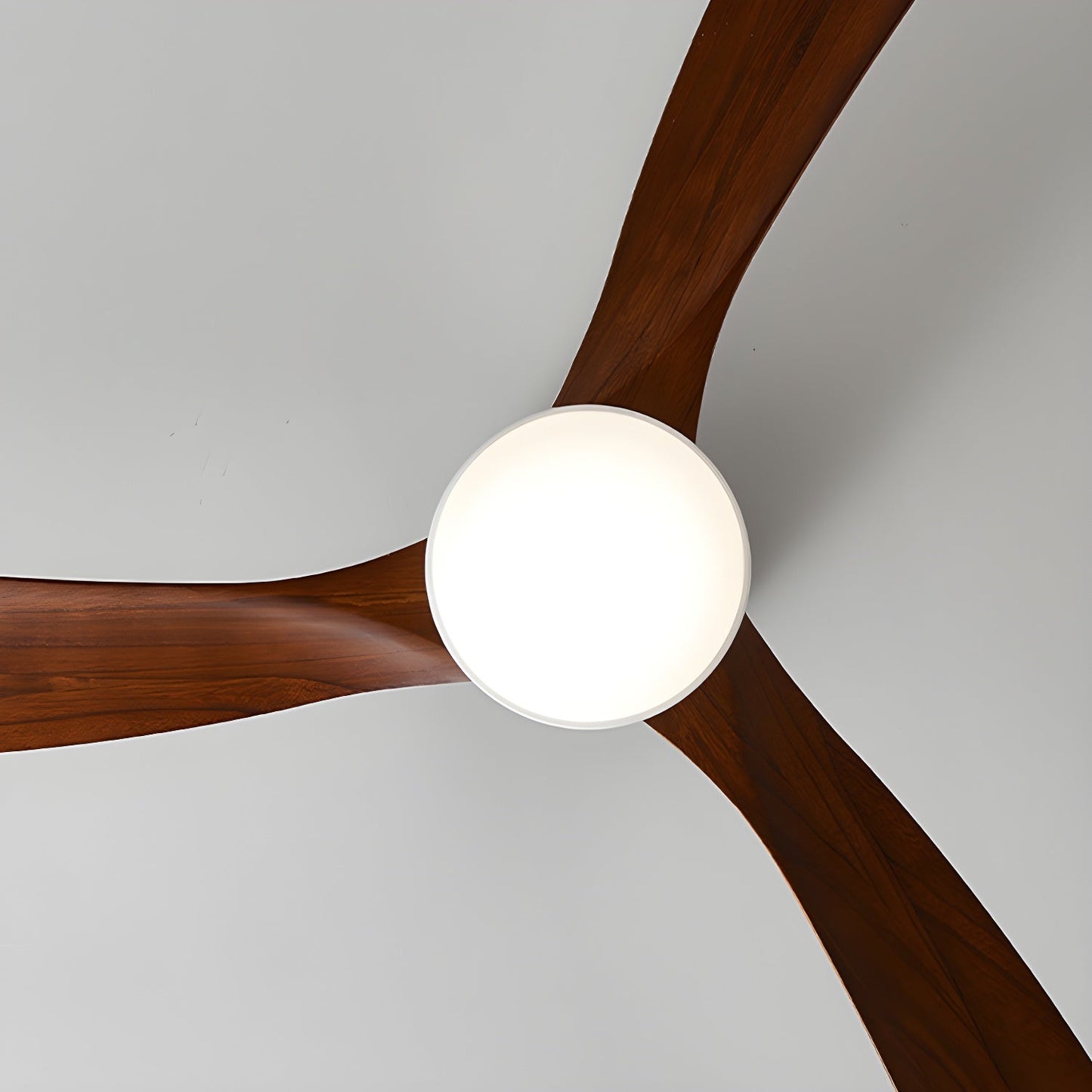 Plafondventilator Scandinavisch met LED Verlichting en Stille DC Motor