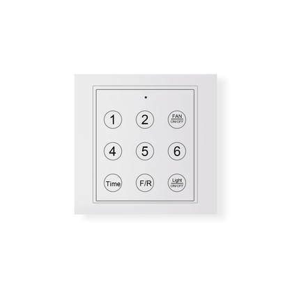 Plafondventilator Scandinavisch met LED Verlichting en Stille DC Motor