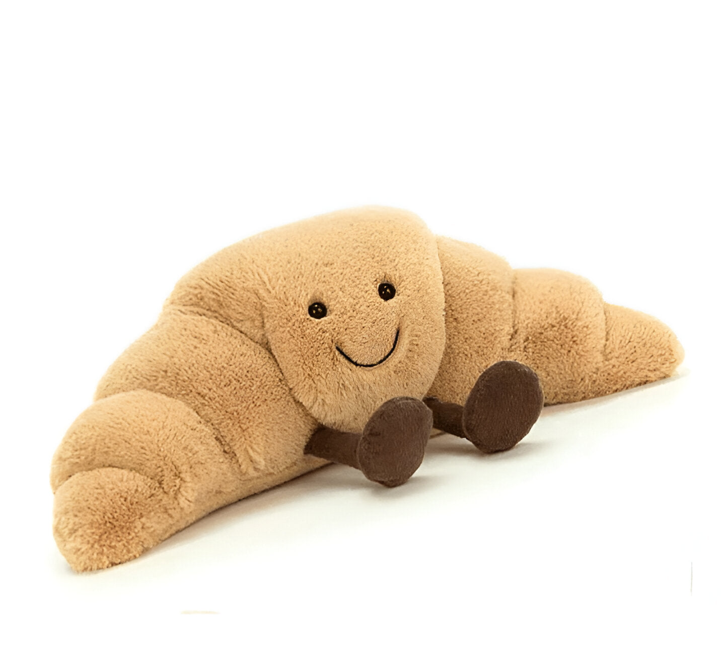 Pluche Knuffel Brood Speelgoed met Smiley Gezicht voor Kinderen en Volwassenen