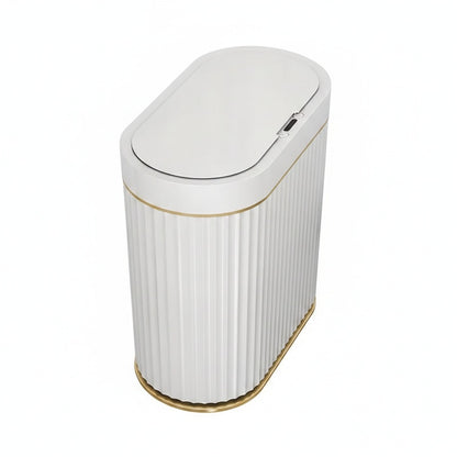 Prullenbak Badkamer met Bewegingssensor en Automatische Klep