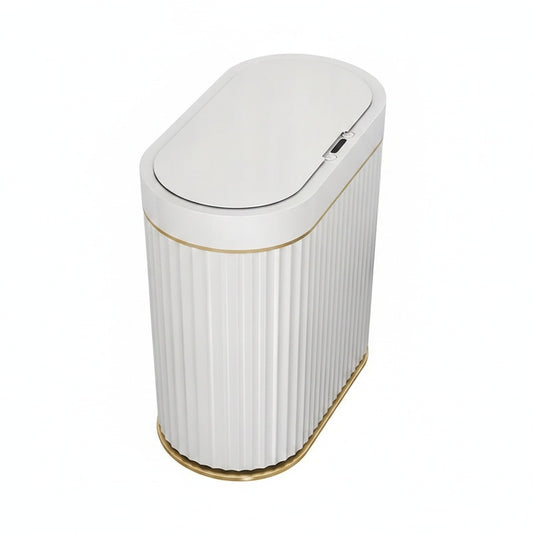 Prullenbak Badkamer met Bewegingssensor en Automatische Klep