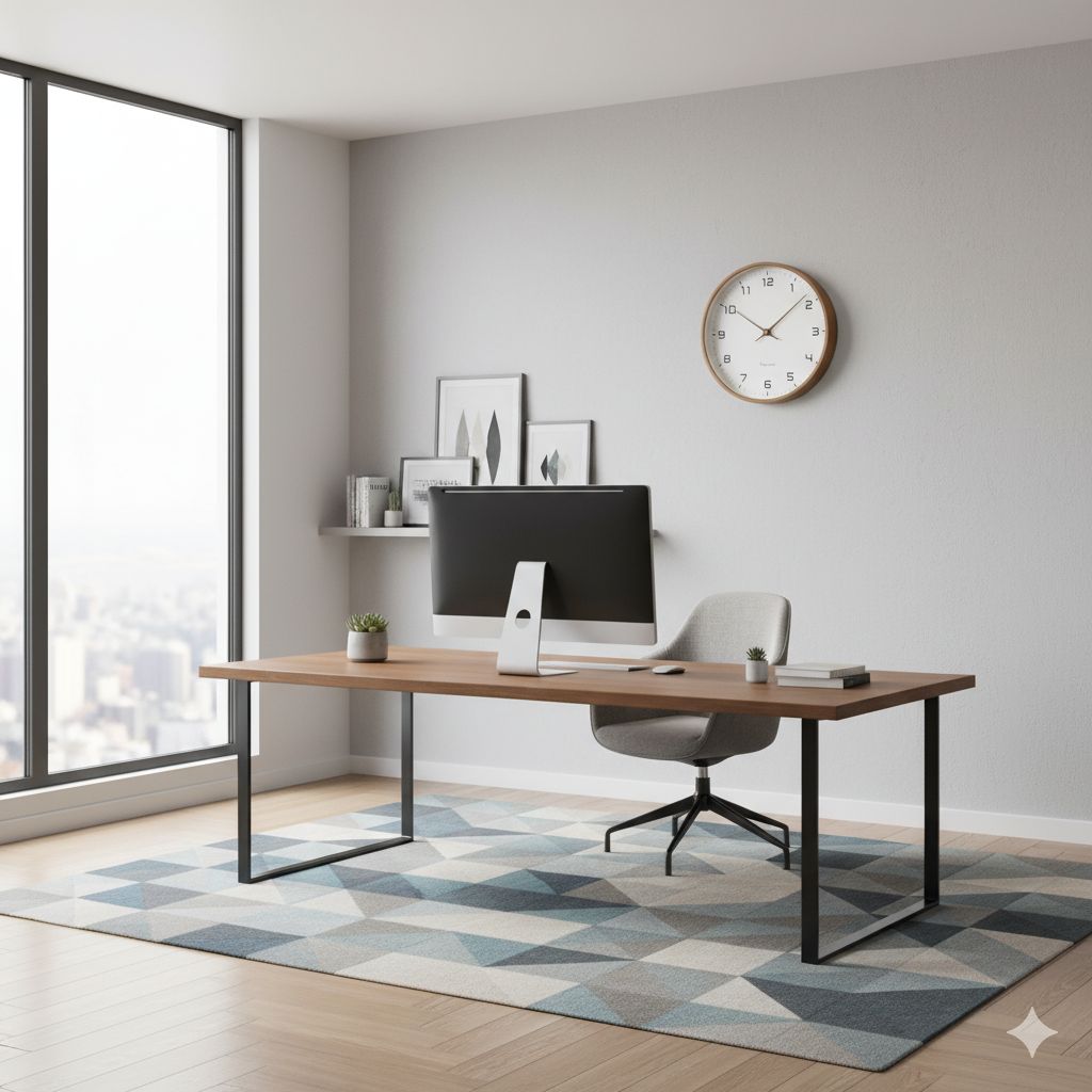 Ronde Wandklok Scandinavisch Minimalistisch met Stille Quartz Motor