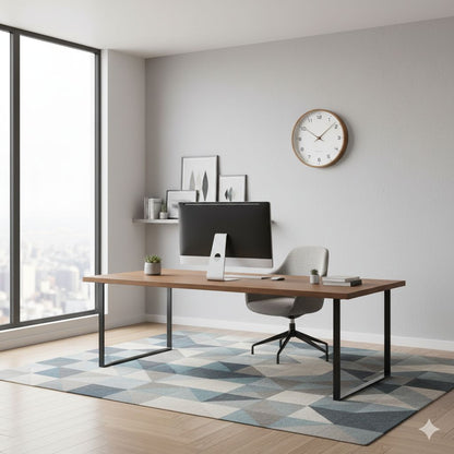 Ronde Wandklok Scandinavisch Minimalistisch met Stille Quartz Motor
