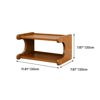 Schoenenrek Scandinavisch met Open Planken voor Hal en Woonkamer