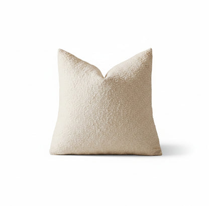 Sierkussenhoes Boucle met Gevlochten Textuur voor Bank en Fauteuil