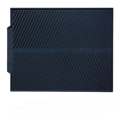 Siliconen Afdruipmat voor Afwas, Pannen en Glazen met Anti-Slip Ribbelstructuur