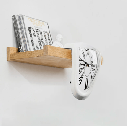 Smeltende Klok Surrealistische Decoratieve Tafelklok met Romeinse Cijfers