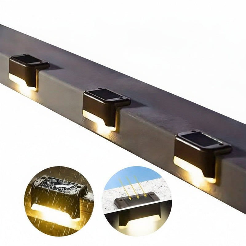 Solar Buitenlamp voor Hek en Balkon met Automatische Schemersensor
