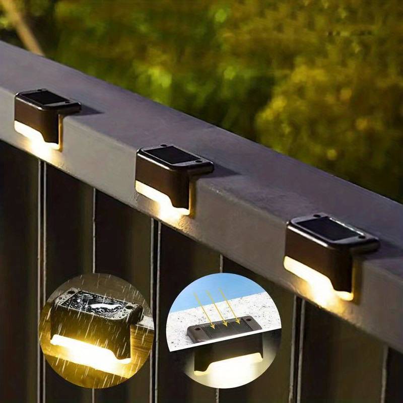 Solar Buitenlamp voor Hek en Balkon met Automatische Schemersensor