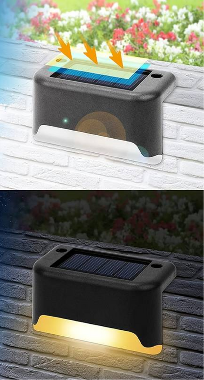 Solar Buitenlamp voor Hek en Balkon met Automatische Schemersensor
