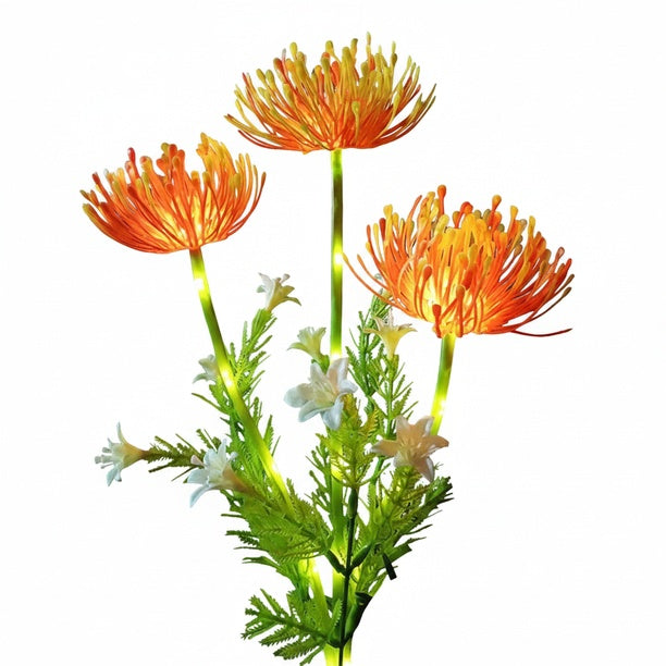 Solar Tuinlamp met Bloemendesign en Geïntegreerde LED Verlichting