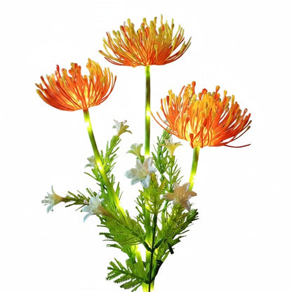 Solar Tuinlamp met Bloemendesign en Geïntegreerde LED Verlichting