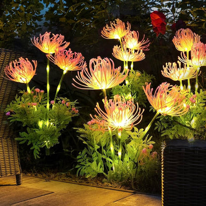 Solar Tuinlamp met Bloemendesign en Geïntegreerde LED Verlichting