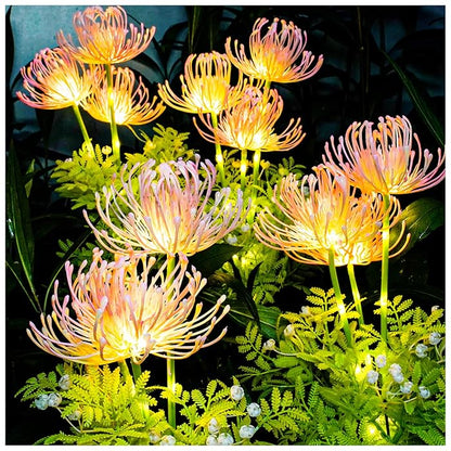 Solar Tuinlamp met Bloemendesign en Geïntegreerde LED Verlichting
