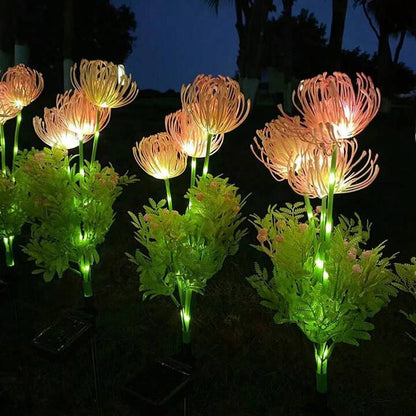 Solar Tuinlamp met Bloemendesign en Geïntegreerde LED Verlichting