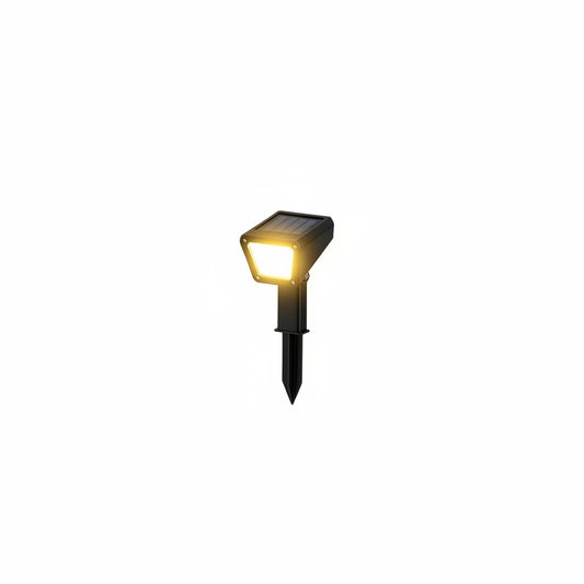 Solar Tuinspot Modern met Instelbare Hoek en RGB of Warm Wit Licht