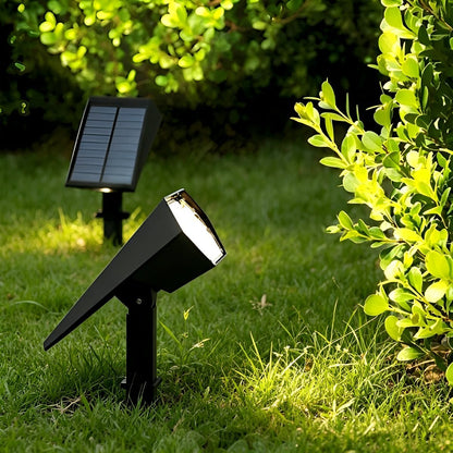 Solar Tuinspot Modern met Instelbare Hoek en RGB of Warm Wit Licht