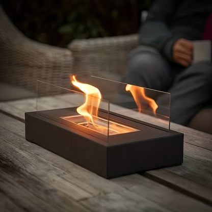 Tafelhaard Bioethanol met Glazen Panelen voor Binnen en Buiten