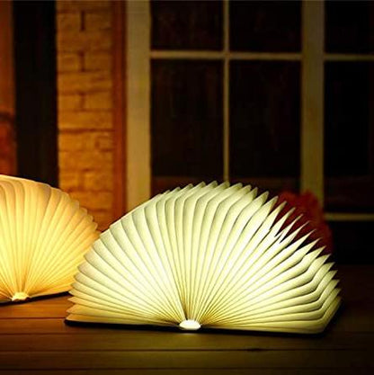 Tafellamp Boekvorm LED Dimbaar met USB Oplaadbaar en Sensorbesturing