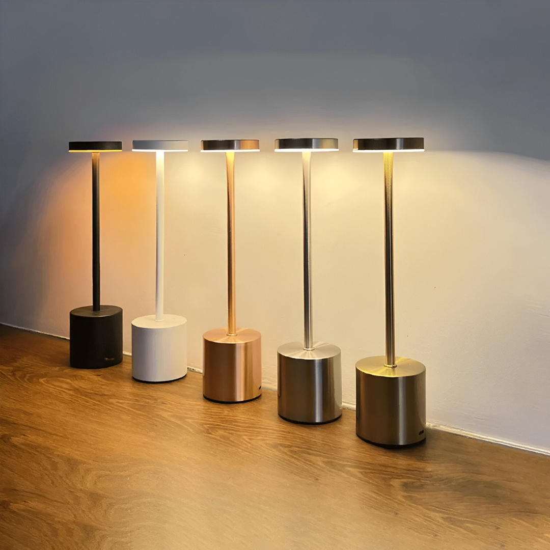 Tafellamp Draadloos Oplaadbaar Retro LED Touch Dimbaar